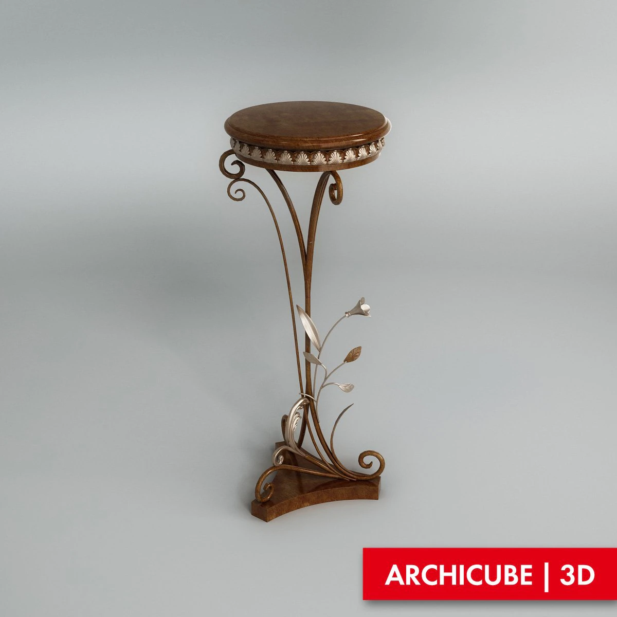 table stand 3D Model .c4d .max .obj .3ds .fbx .stl .blend 