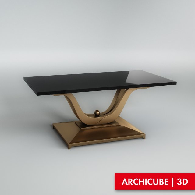 table 3D Model .c4d .max .obj .3ds .fbx .stl .blend 