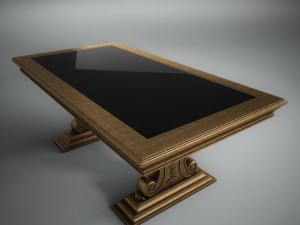 dining table 3Dモデル