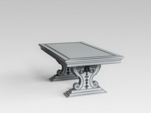 dining table 3Dモデル