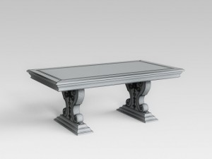 dining table 3Dモデル