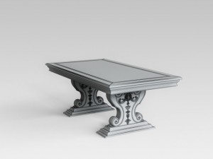 dining table 3Dモデル
