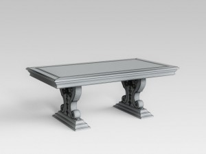 dining table 3Dモデル