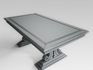 dining table 3Dモデル