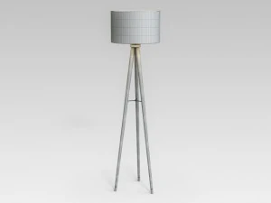 フロアランプ 3Dモデル