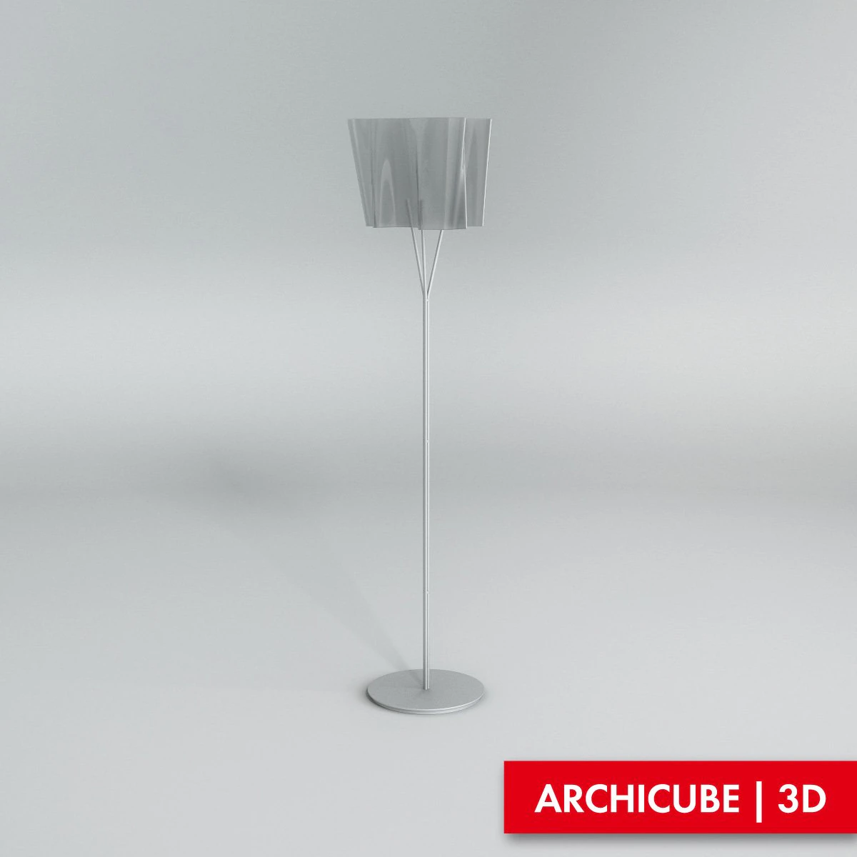 floor lamp 3D Model .c4d .max .obj .3ds .fbx .stl .blend 
