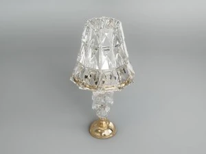 crystall table lamp 3D Model