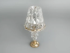 crystall table lamp 3D Model