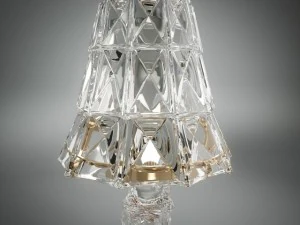 crystall table lamp 3D Model