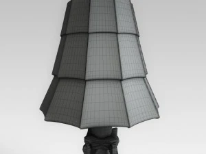 crystall table lamp 3D Model