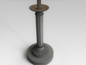 classic table lamp 3D 模型