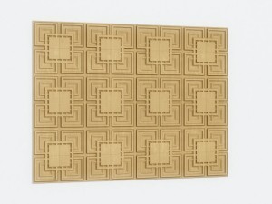 wall panel 001 3D 모델