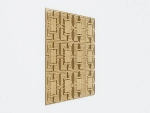 wall panel 001 3D Model
