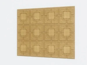 wall panel 001 3D Model