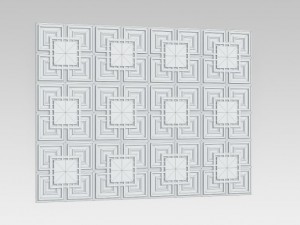 wall panel 001 Model 3D