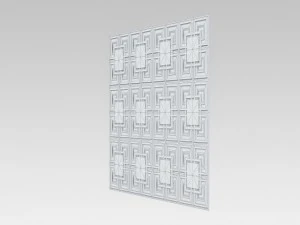 wall panel 001 3D Model