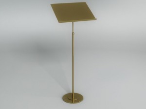 music stand 3D 모델