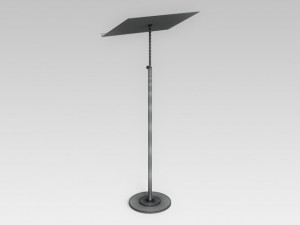 music stand Modelo 3D