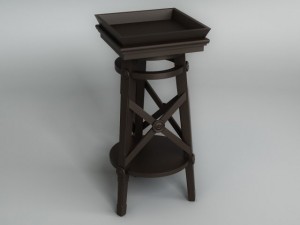 flower stand Modelo 3D
