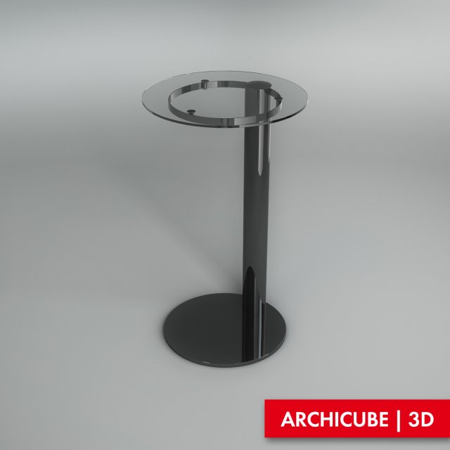round table 3D Model .c4d .max .obj .3ds .fbx .stl .blend 