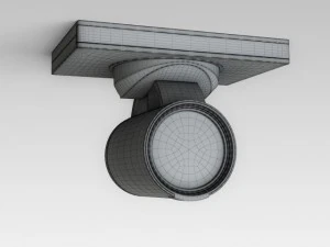 보안 카메라 3D 모델