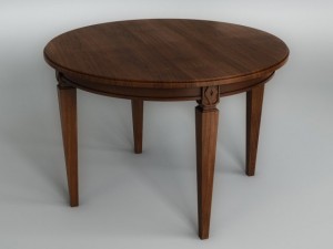round table 002 Model 3D