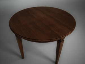 round table 002 3D Model