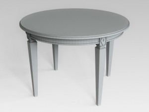 round table 002 3D Model