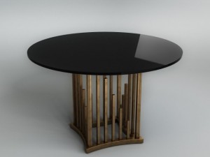 dining table Modelo 3D