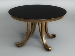 round table 003 Model 3D