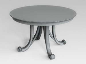 round table 003 Model 3D