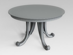 round table 003 Model 3D