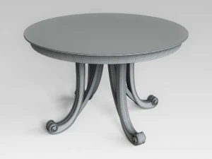 round table 003 3D Model