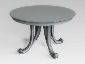 round table 003 Model 3D