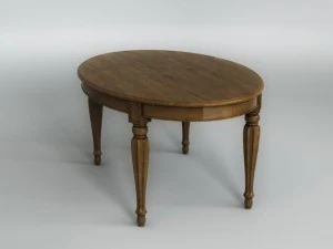 eettafel 3D Model