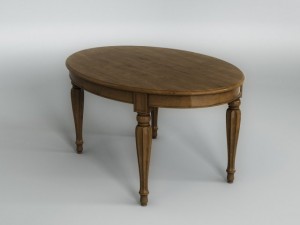 dining table 3D 模型
