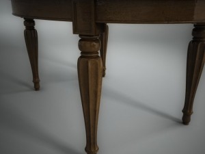 dining table 3D 模型