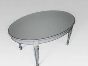 dining table 3D 模型