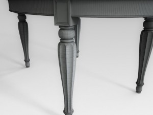 dining table 3D 模型