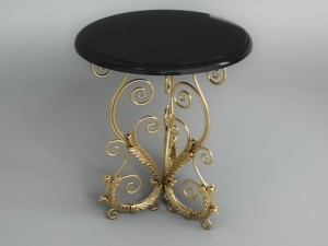 table stand 002 Model 3D