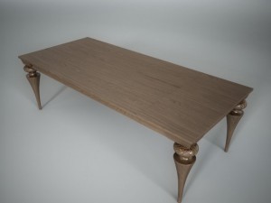 dining table 003 Modèle 3D