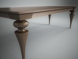 dining table 003 Modèle 3D