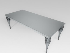 dining table 003 Modèle 3D