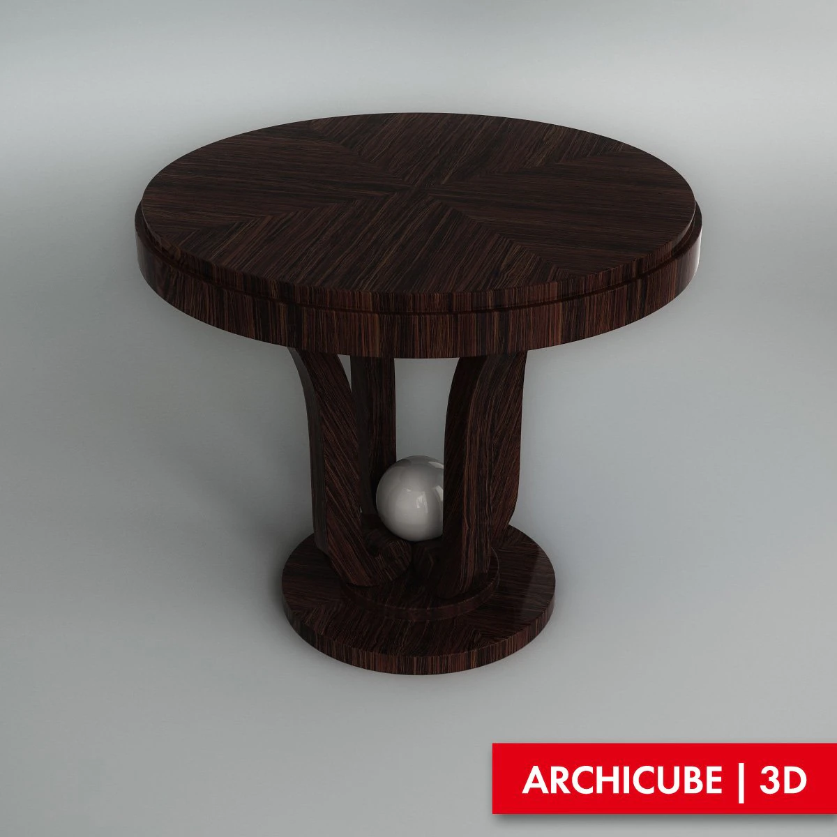 coffee table 004 3D Model .c4d .max .obj .3ds .fbx .stl .blend