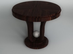 coffee table 004 Modèle 3D