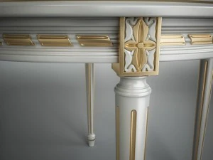 white dining table 3D Model
