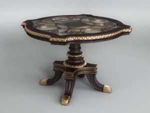 classic table 003 3D Model