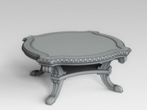 table 006 3D 모델