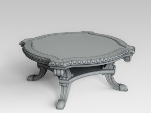 table 006 3D 모델