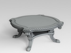 table 006 3D 모델